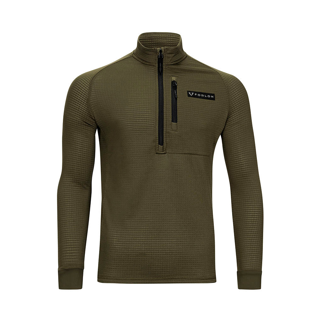 Men’s Polartec® Power Grid™ Half-Zip Midlayer