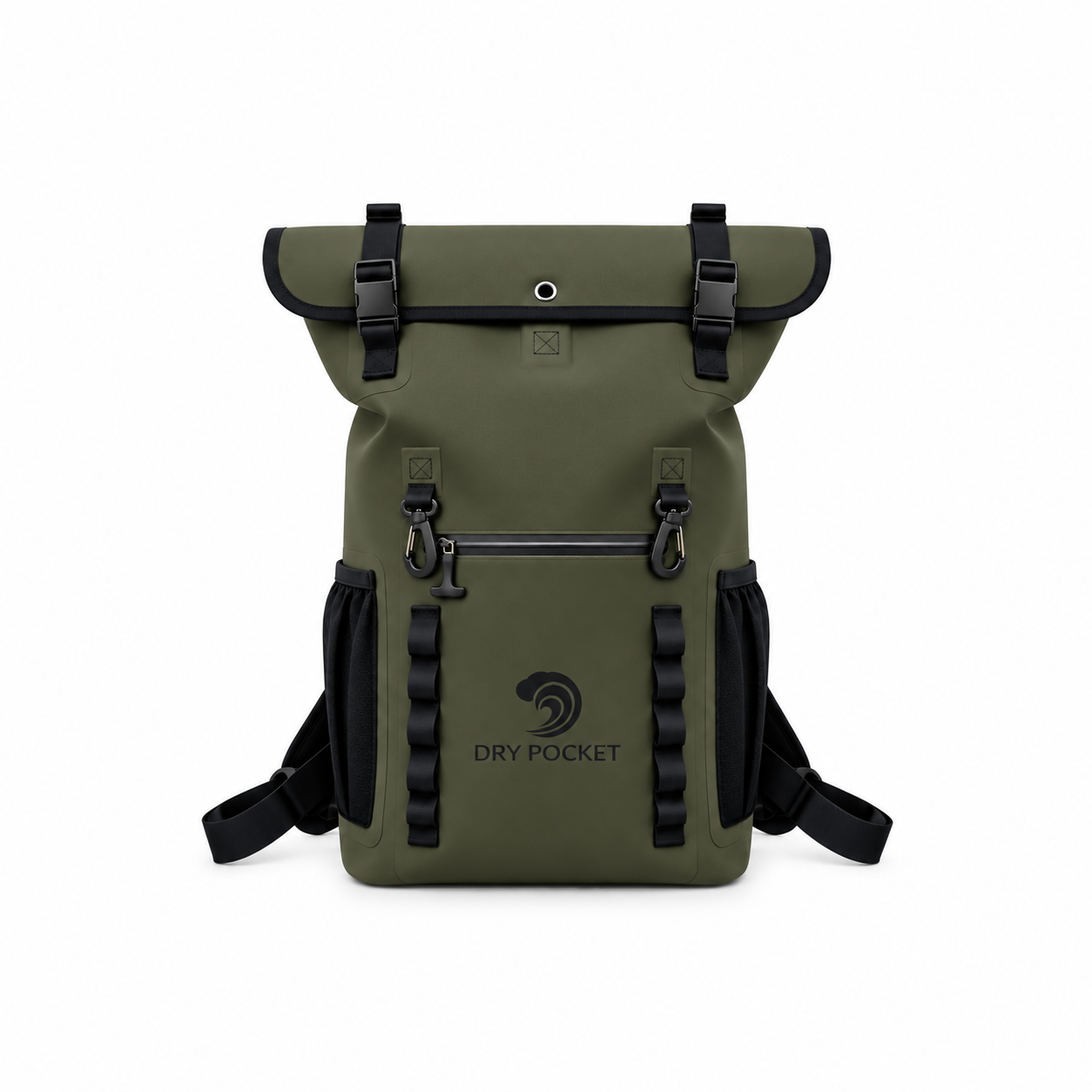 Waterproof Floating Backpack Dry Bag - Olive Night