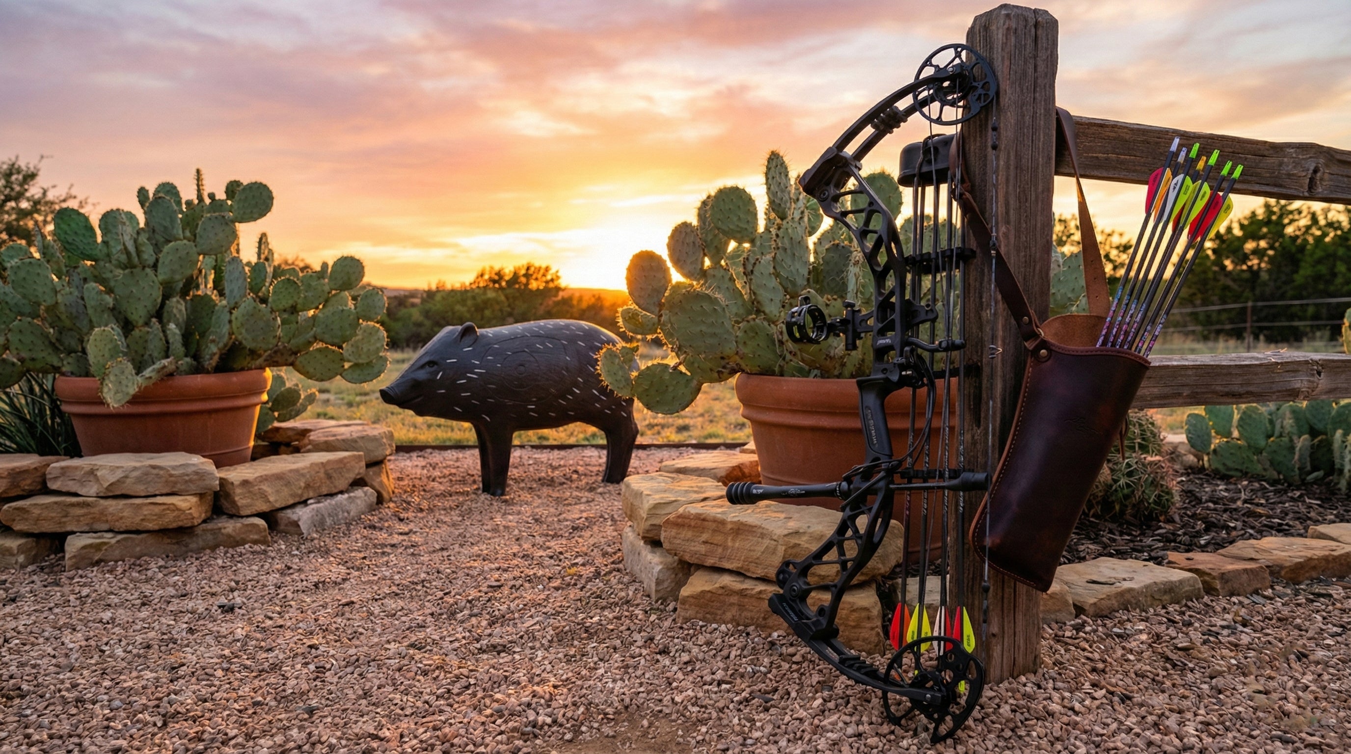 Real Wild 3D Competition Javelina Archery Target with EZ Pull Foam