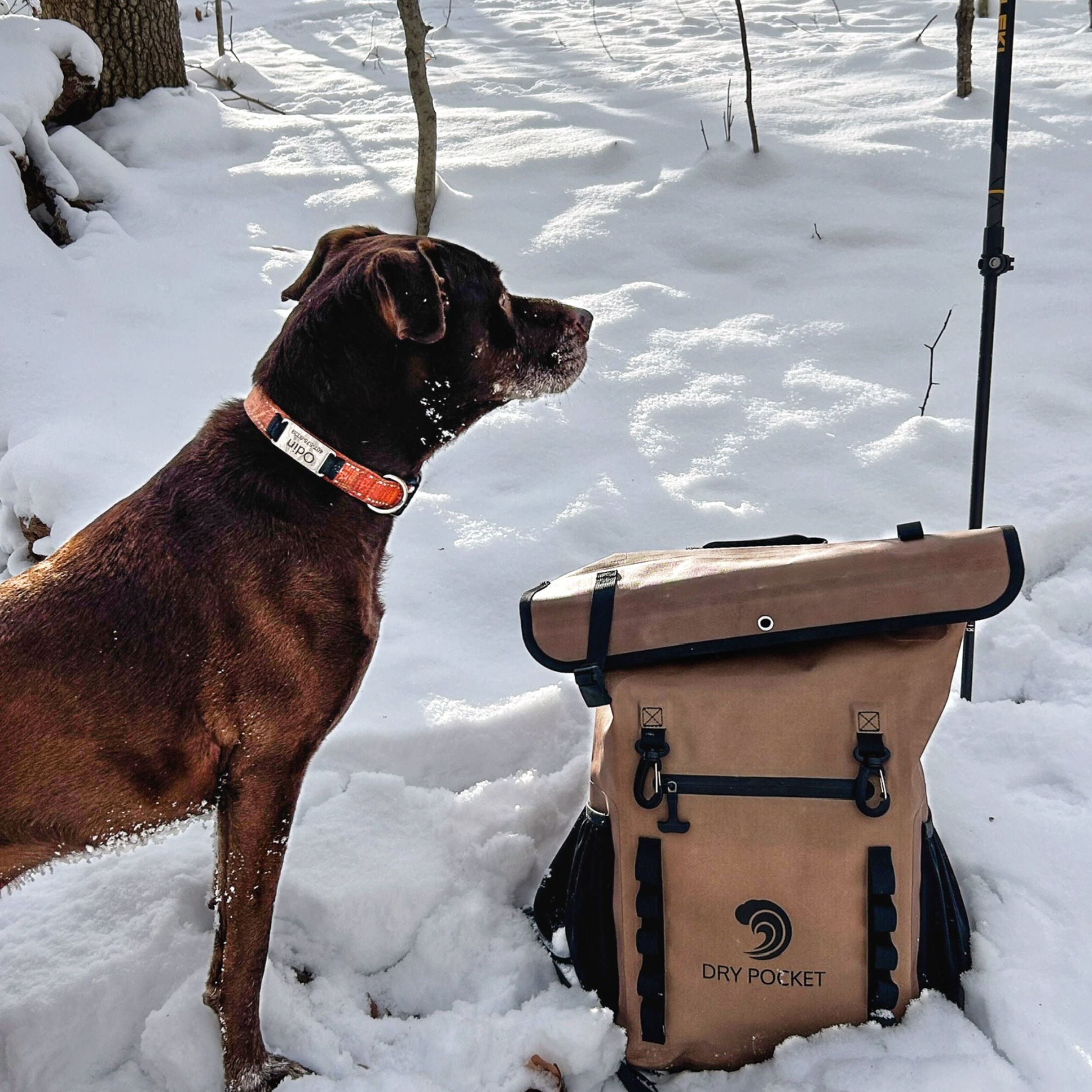 Waterproof Floating Backpack Dry Bag - Coyote Brown