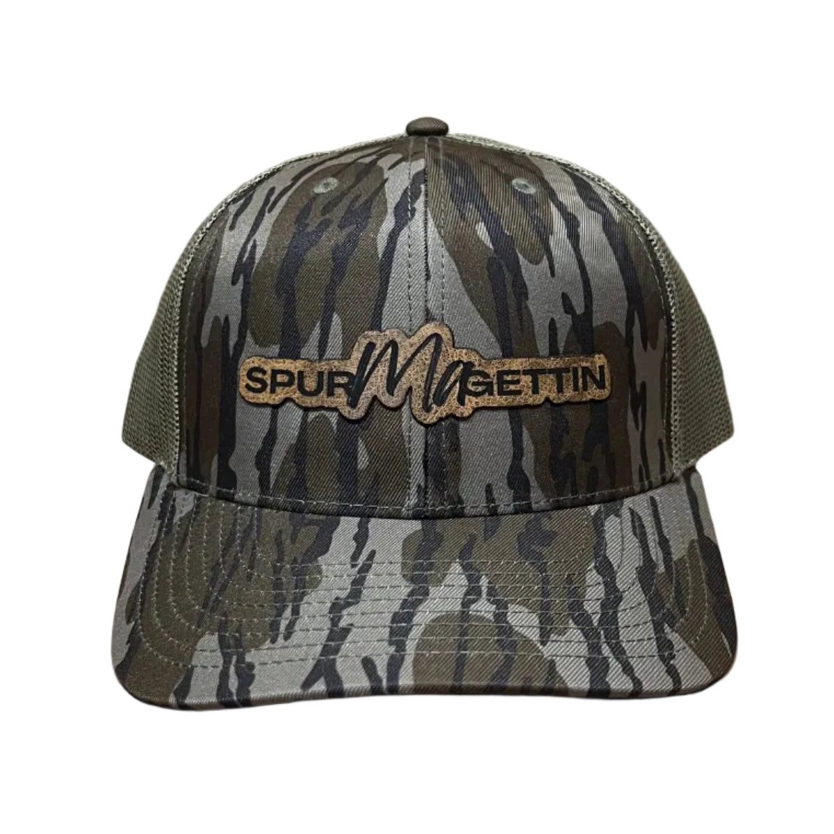 Richardson 112 Leather Patch Core Spur-Ma-Gettin Logo Snapback