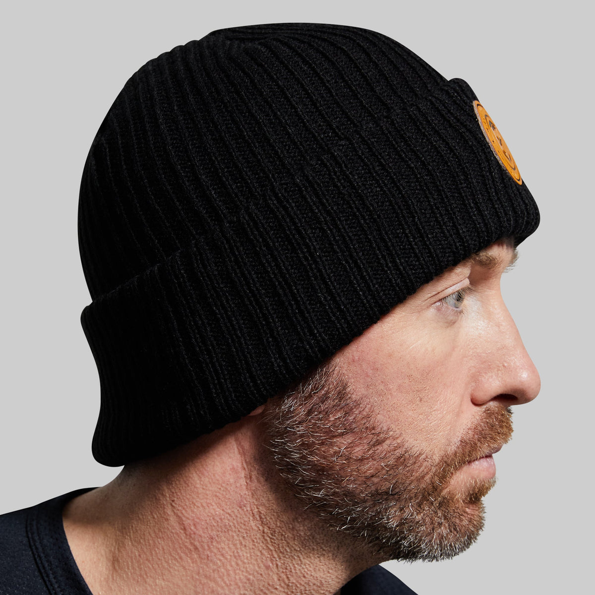 Heritage Knit Beanie (Black)