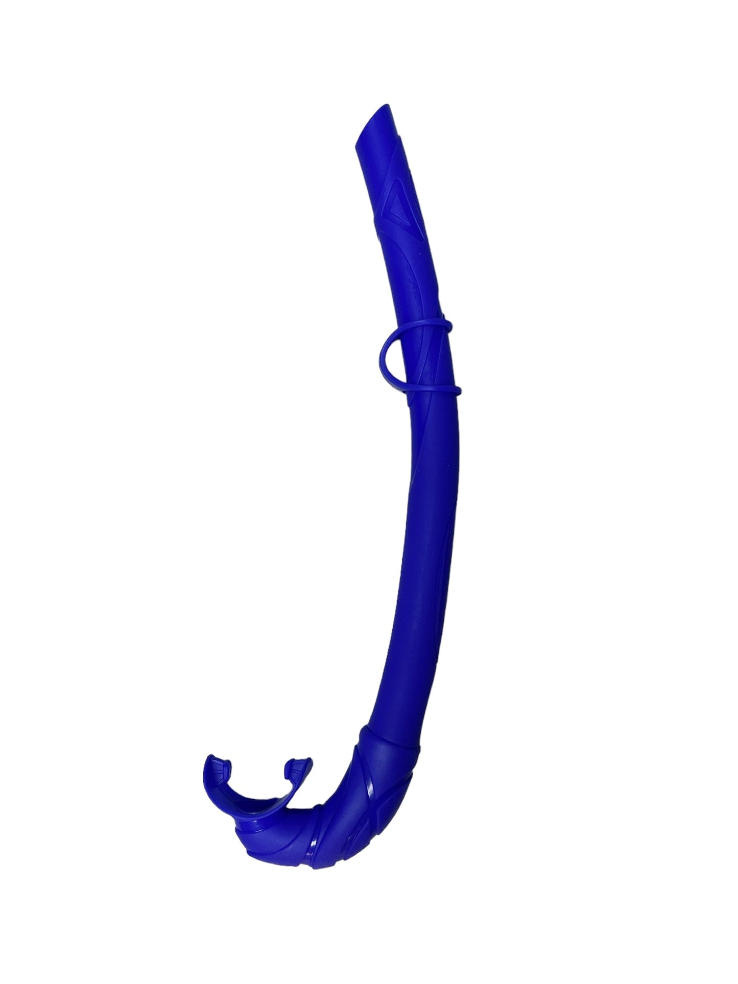 Blue Silicone J Snorkel