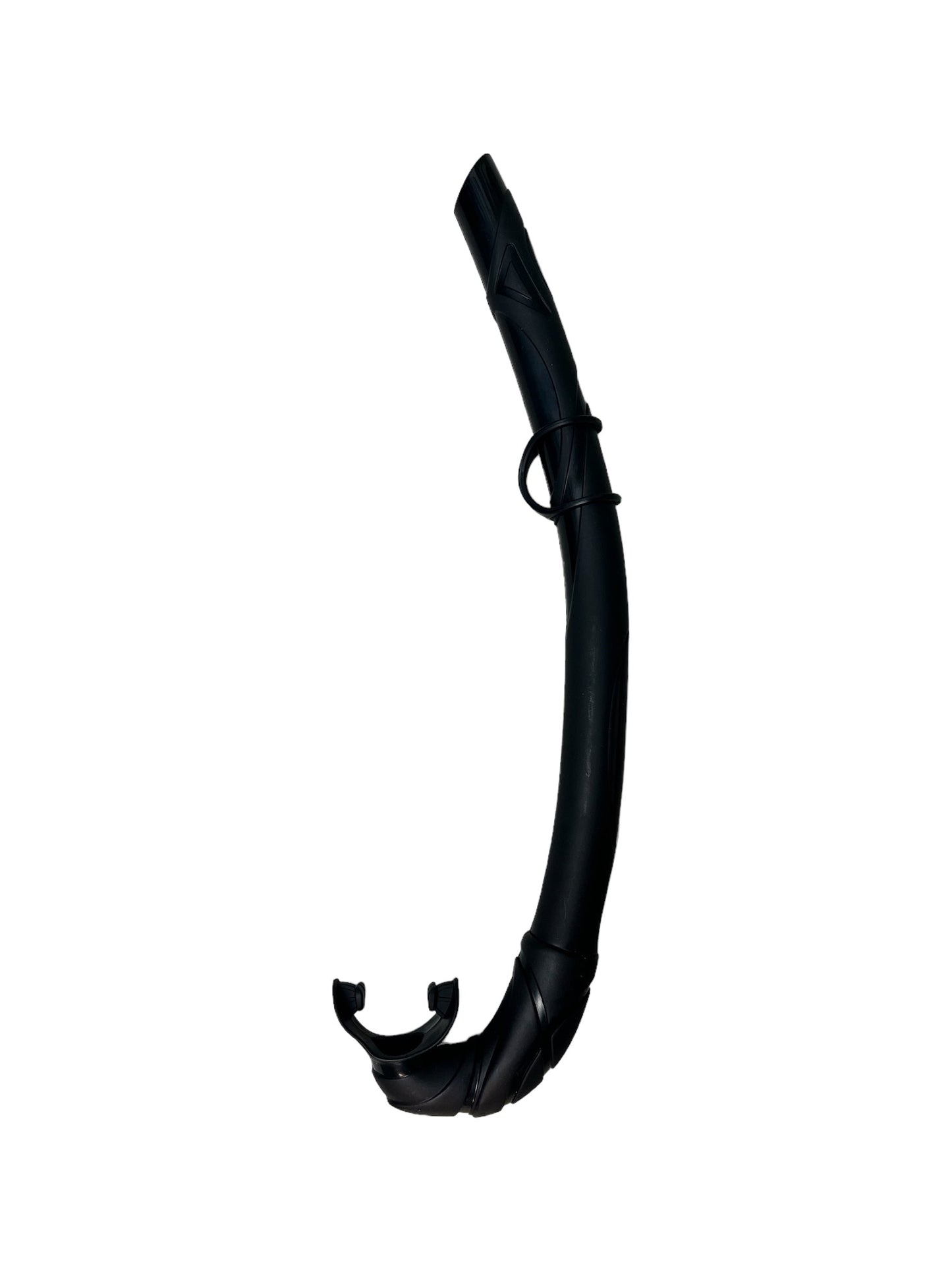 Black Silicone J Snorkel