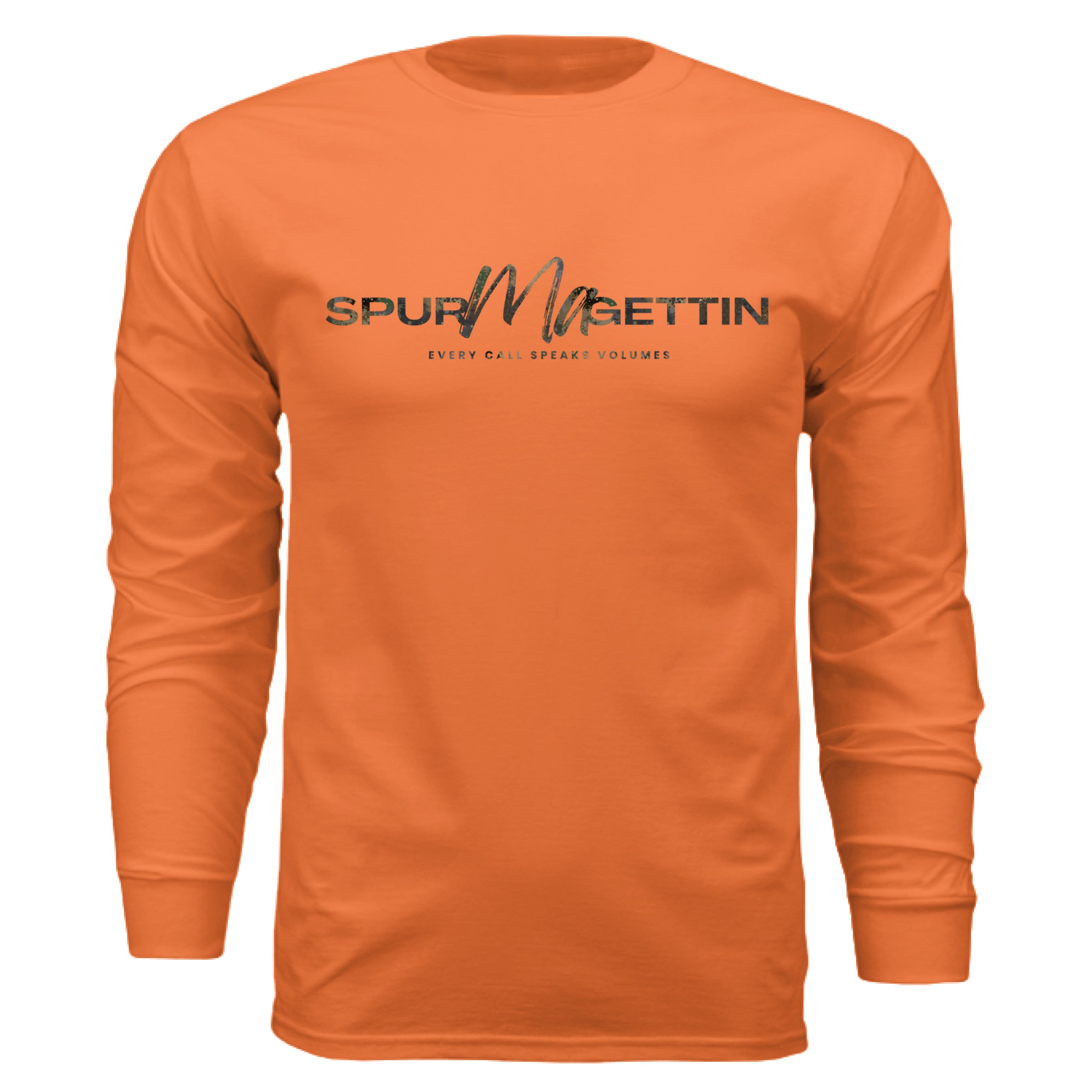 Forest Splash Burst Camo Elk Long Sleeve T-Shirt