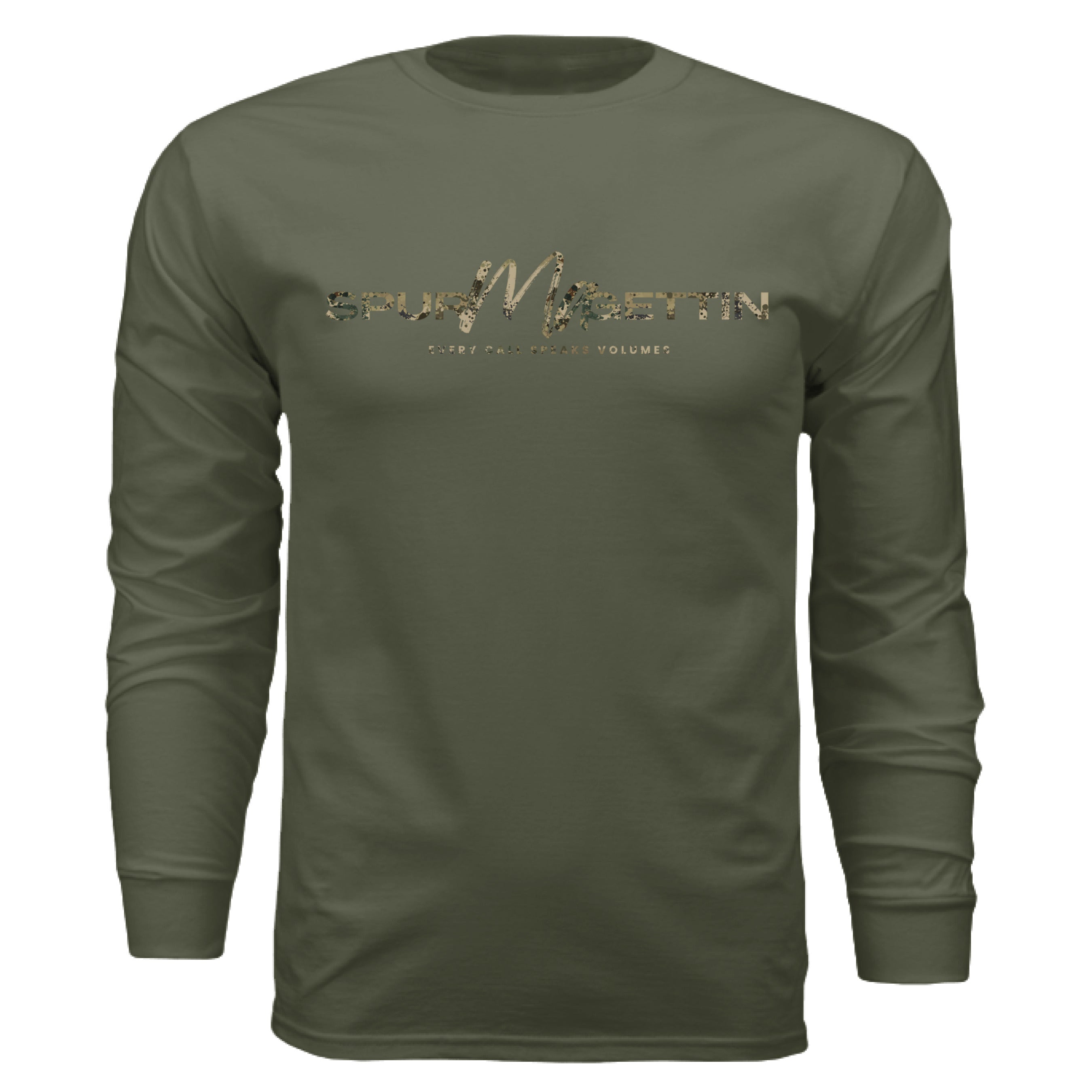 Upland Splash Burst Camo Duck Long Sleeve T-Shirt