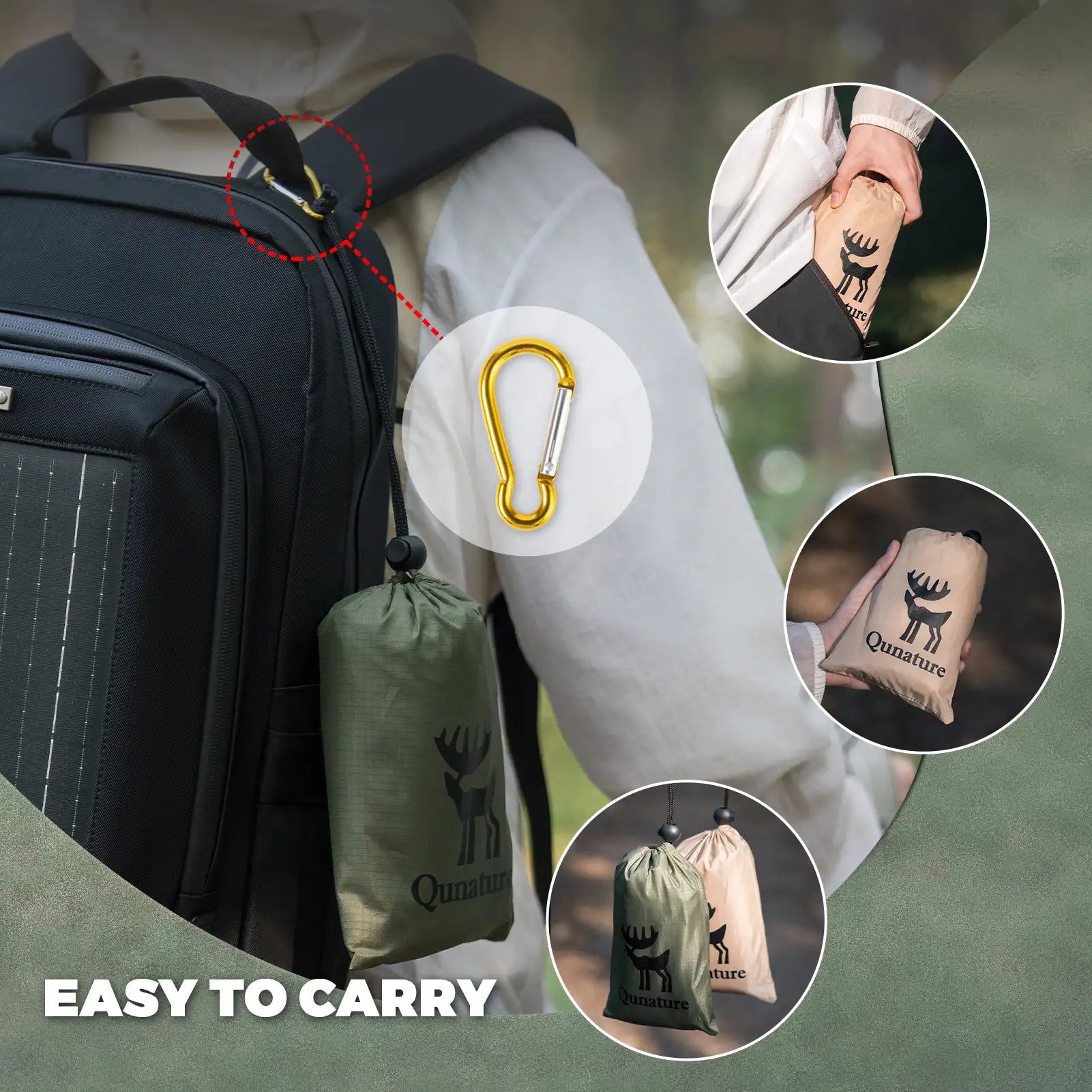 Lightweight Waterproof Picnic Blanket – Portable Foldable Mat for Camping & Beach Trips