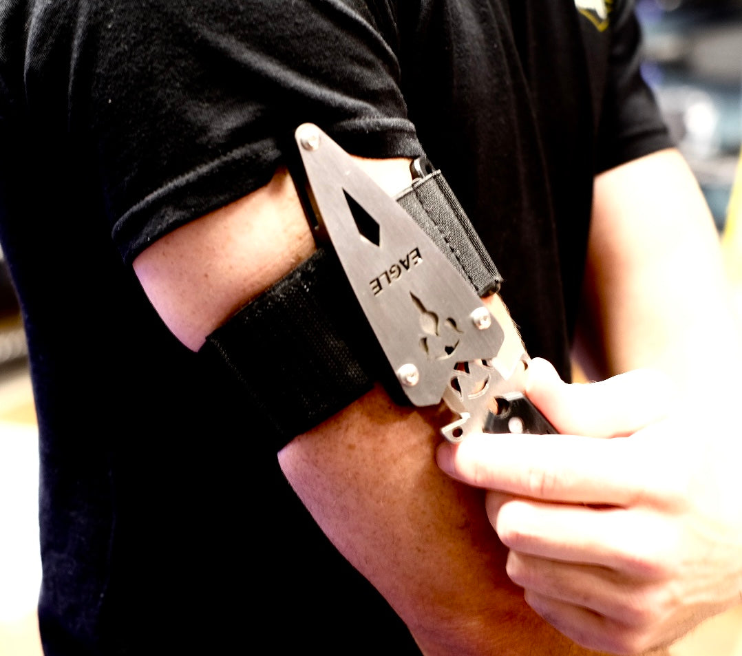 Velcro Bungee Knife Strap