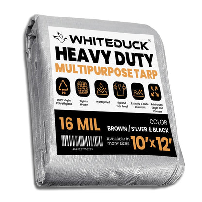 10’ x 12’ Super Heavy Duty Poly Tarp