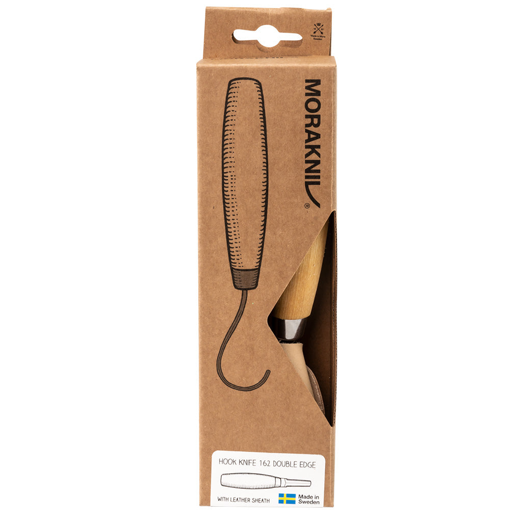 Mora Carving 162S Double Edge Stainless Steel 