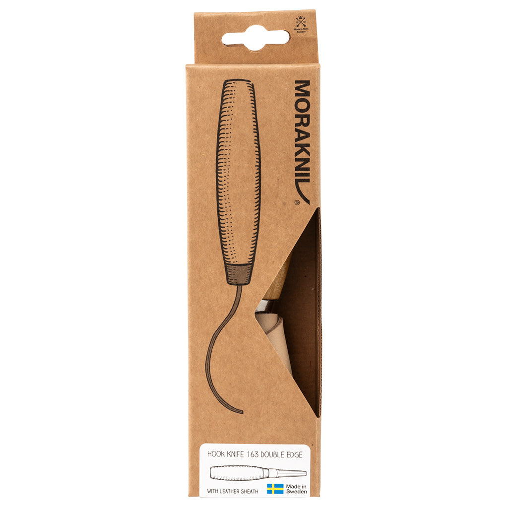 Mora Carving 163S Double Edge Stainless Steel 