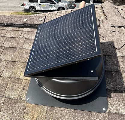 12" Solar Attic Vent Fan -55W