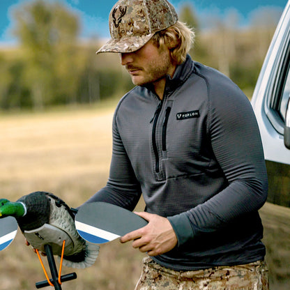 Men’s Polartec® Power Grid™ Half-Zip Midlayer