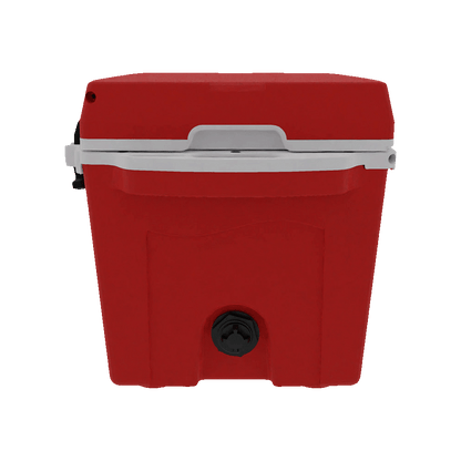 Taiga Coolers 27 Quart Red Cooler