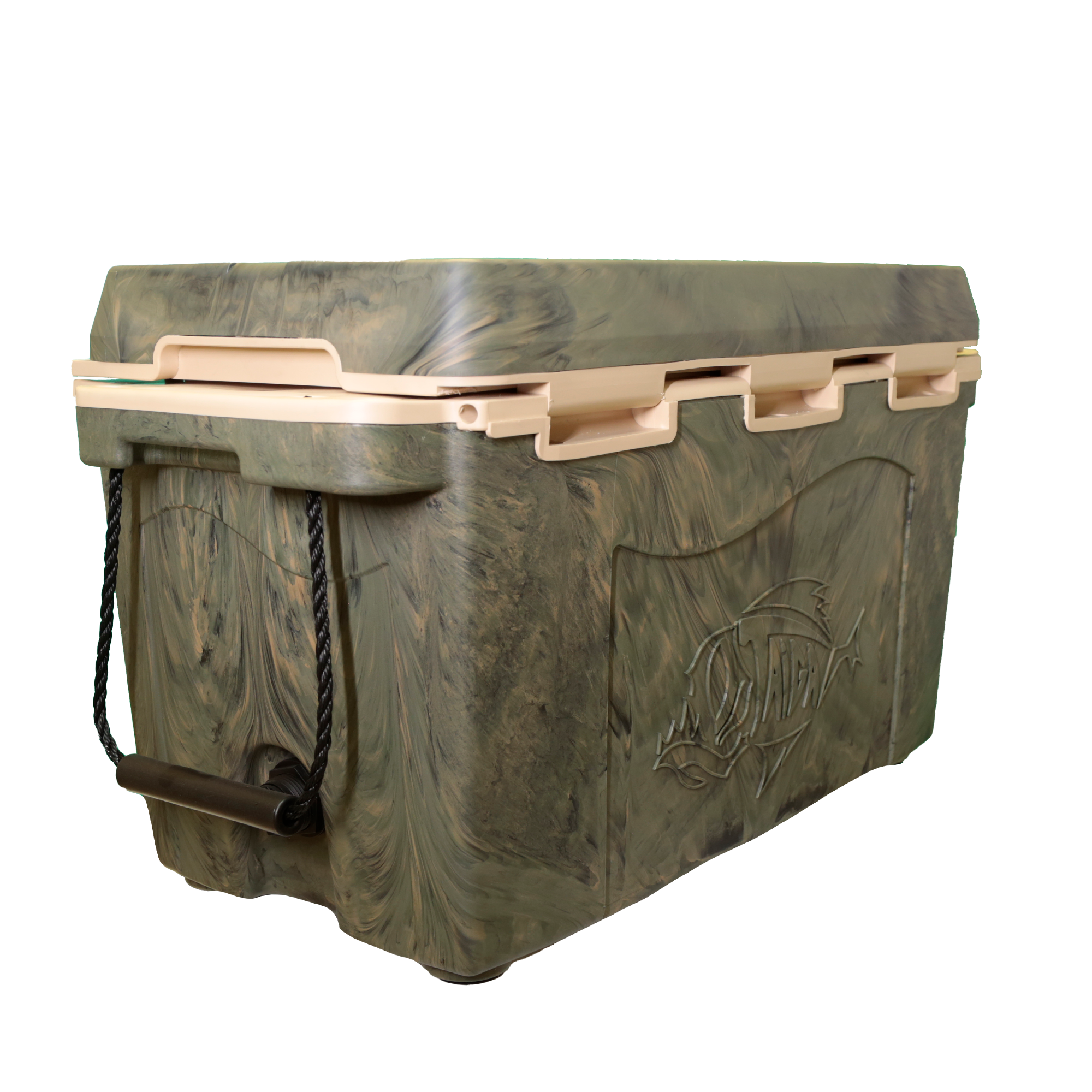 Taiga Coolers 55 Quart Woodland Camo Cooler