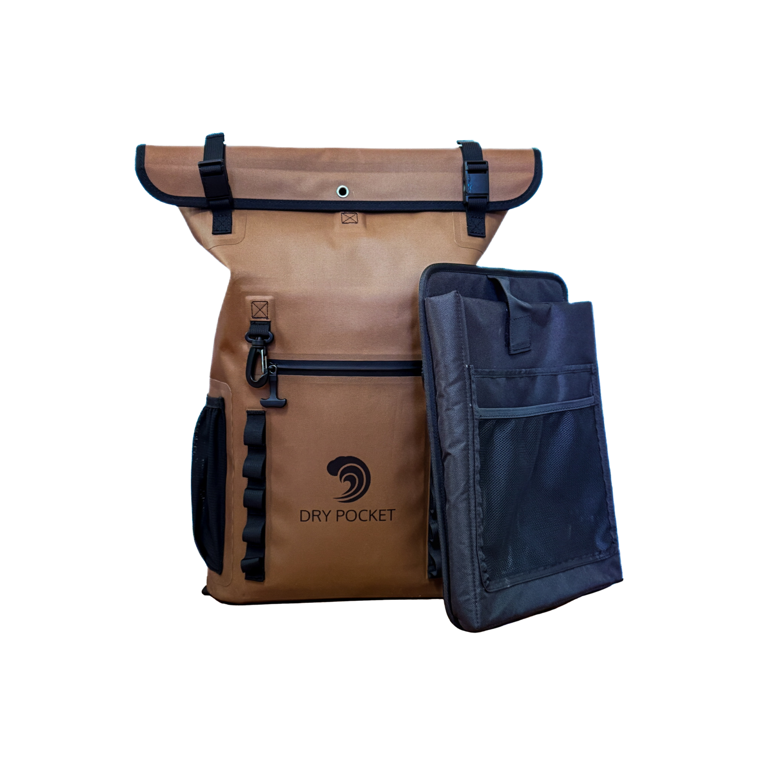 Waterproof Floating Backpack Dry Bag - Coyote Brown