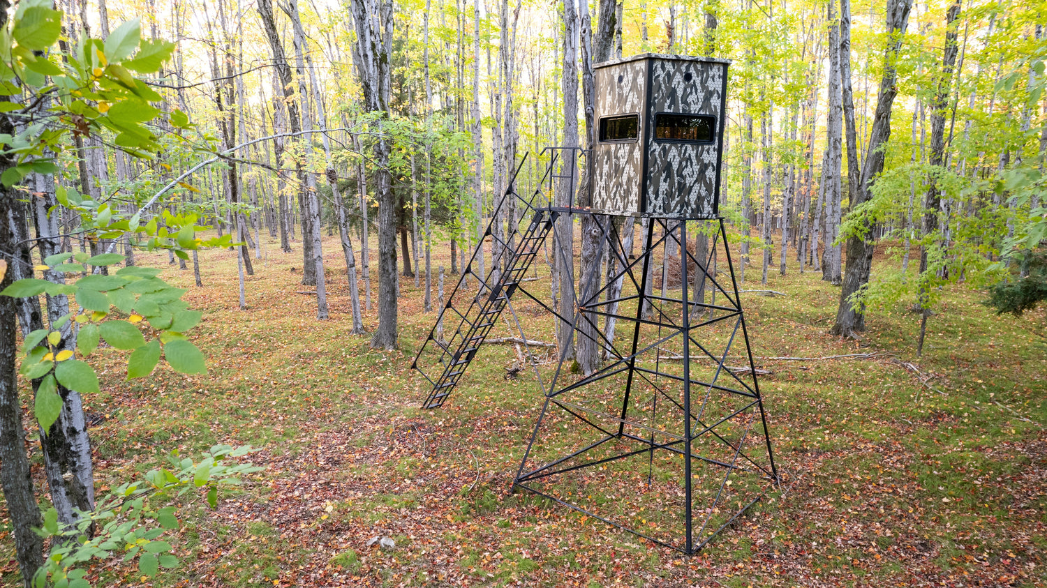 15ft Ladder -  Elevated Deer Blind Stand