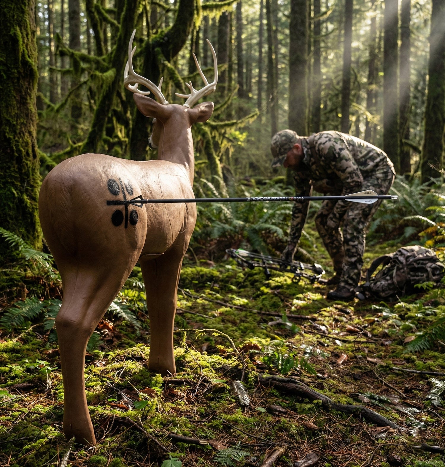 Pro Hunter Double Duty Buck Archery Target