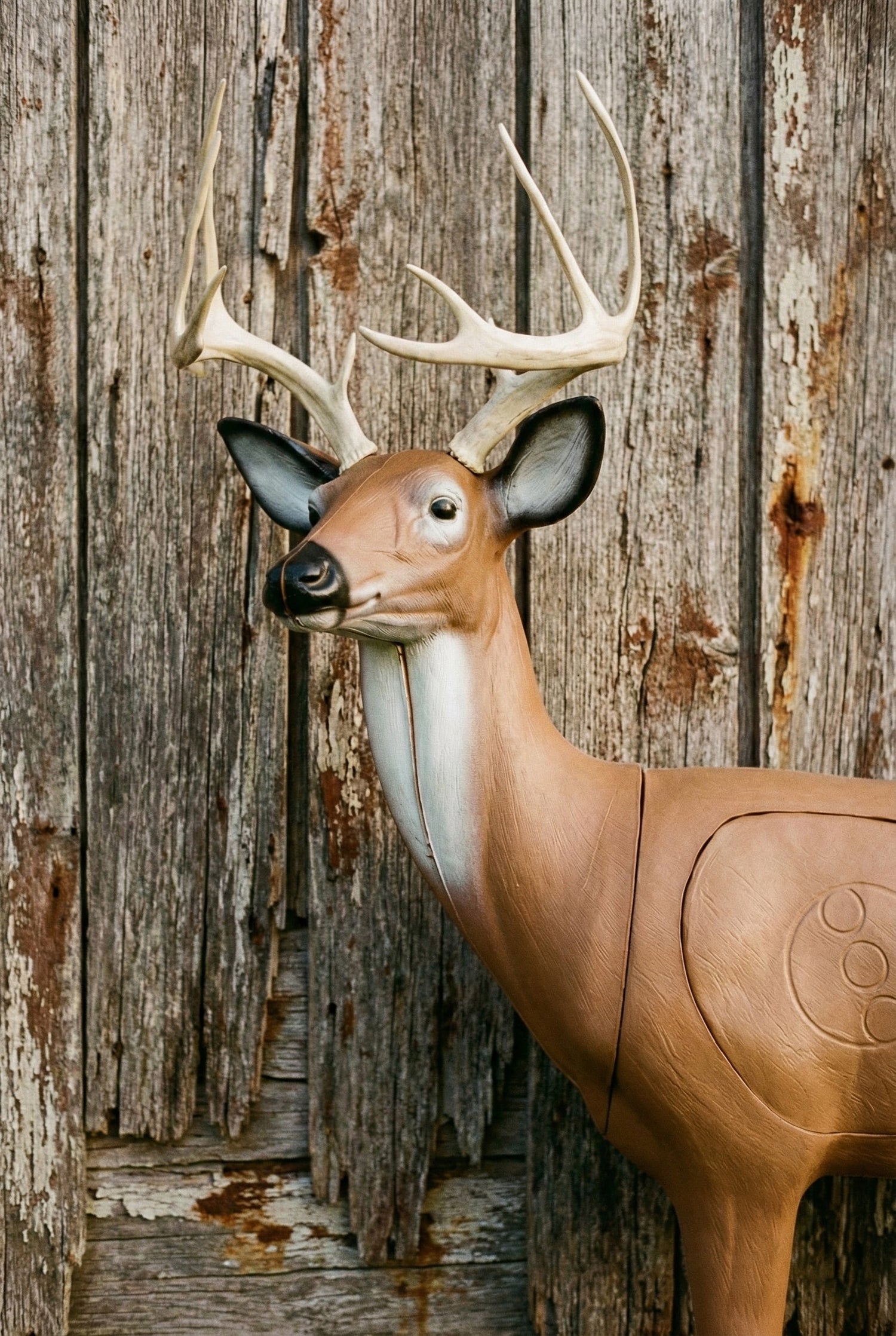 Real Wild 3D Alert Replaceable Vital Deer Buck Archery Target with EZ Pull Foam