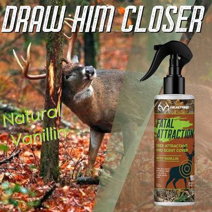 Deer Sugar; Realtree Fatal Attraction Vanillin Deer Attractant &amp; Scent Cover