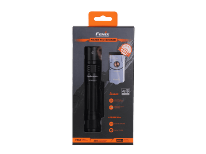 Fenix PD36R Pro 2800 Lumen Flashlight + FREE E03R V2 Keychain Light