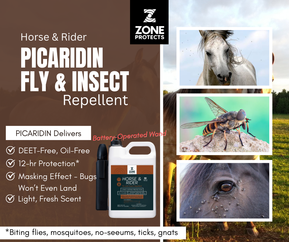 Horse &amp; Rider Fly &amp; Insect Repellent Spray, Gallon w/ Trigger Sprayer