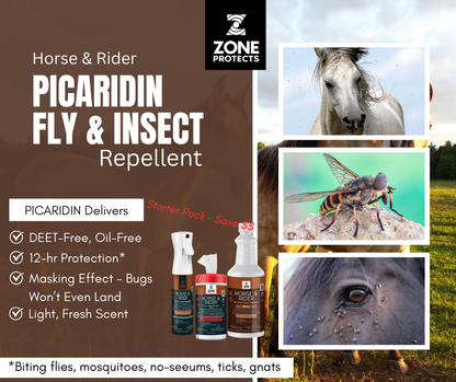 Horse &amp; Rider Fly/Insect Repellent Starter Pack