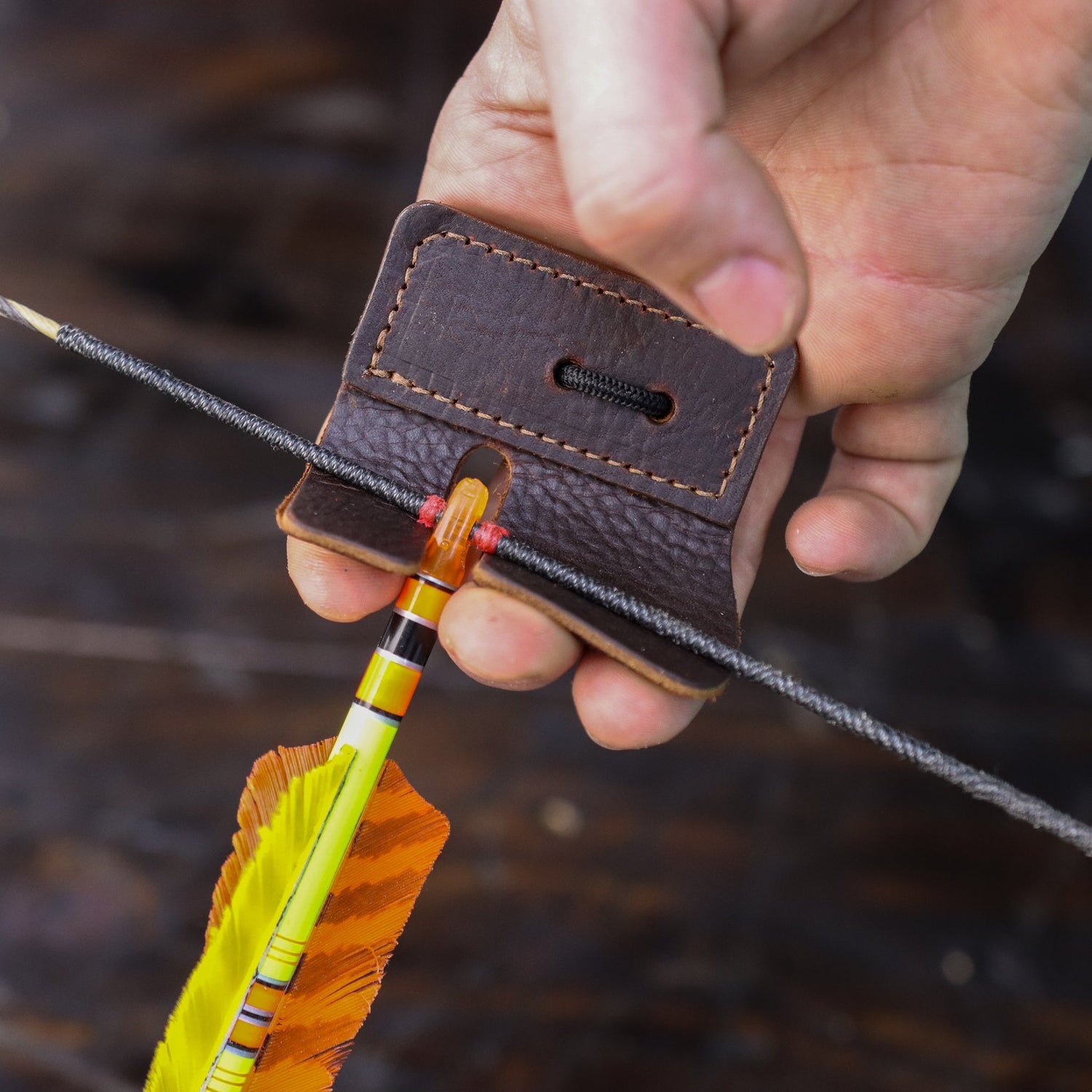 Split Finger Tab (Chrome Tan)