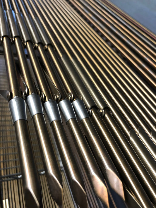 Hunt 8mm Euro Double Flopper Shafts