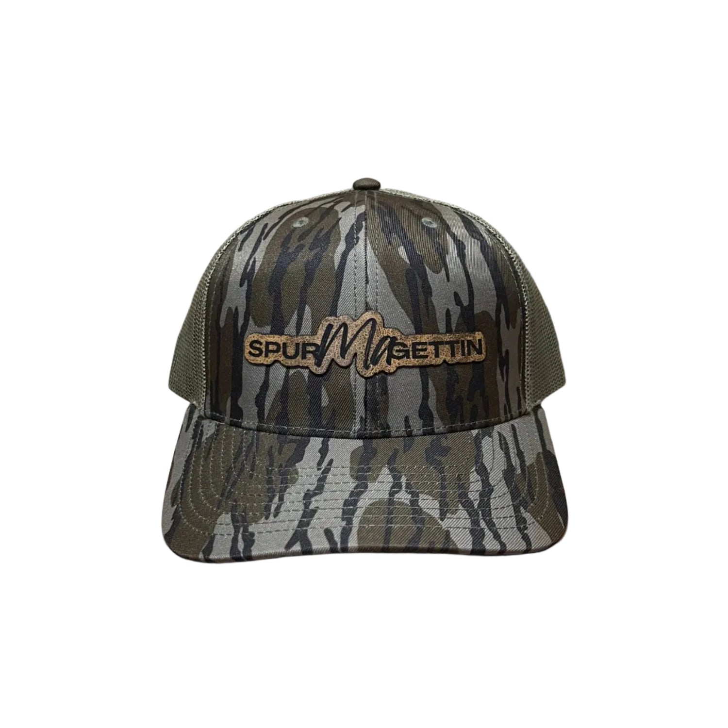 Richardson 112 Leather Patch Core Spur-Ma-Gettin Logo Snapback