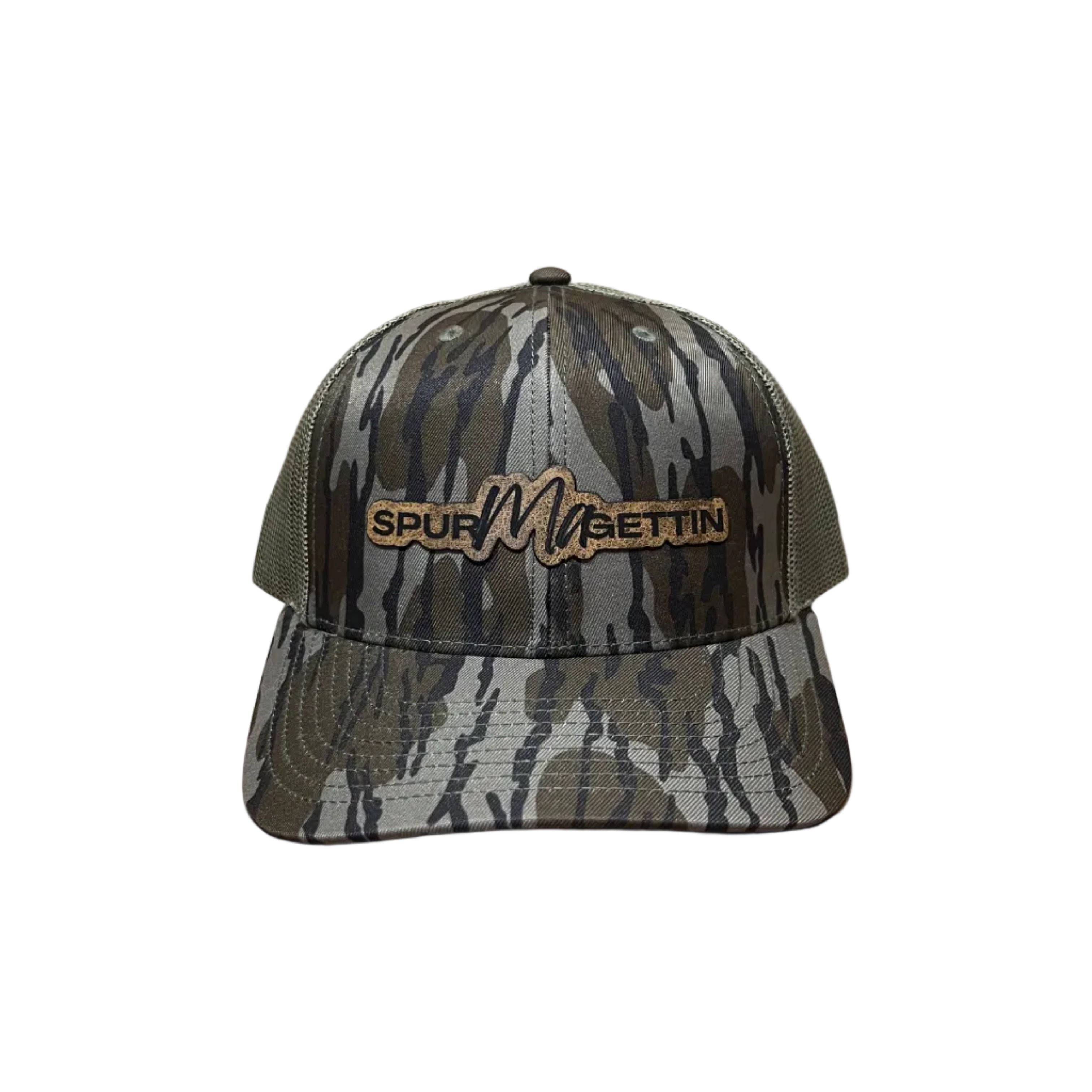 Richardson 112 Leather Patch Core Spur-Ma-Gettin Logo Snapback