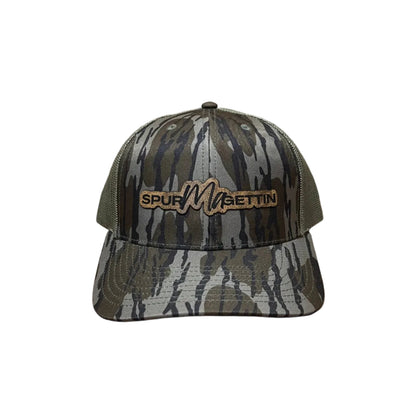 Richardson 112 Leather Patch Core Spur-Ma-Gettin Logo Snapback