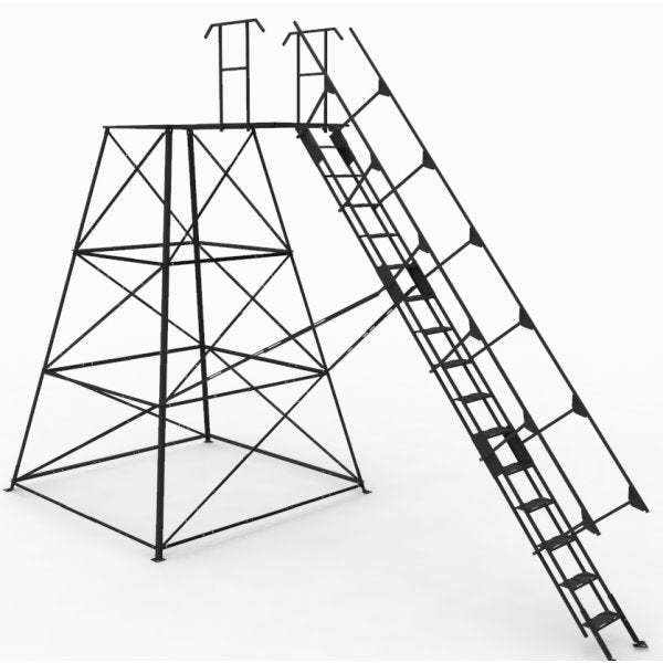 15ft Stair - Elevated Deer Blind Stand