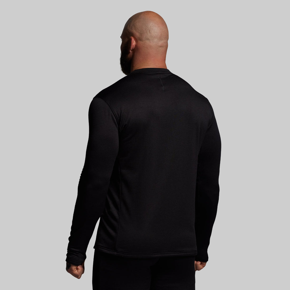 Quiver Grid Fleece Thermal Top (Black)