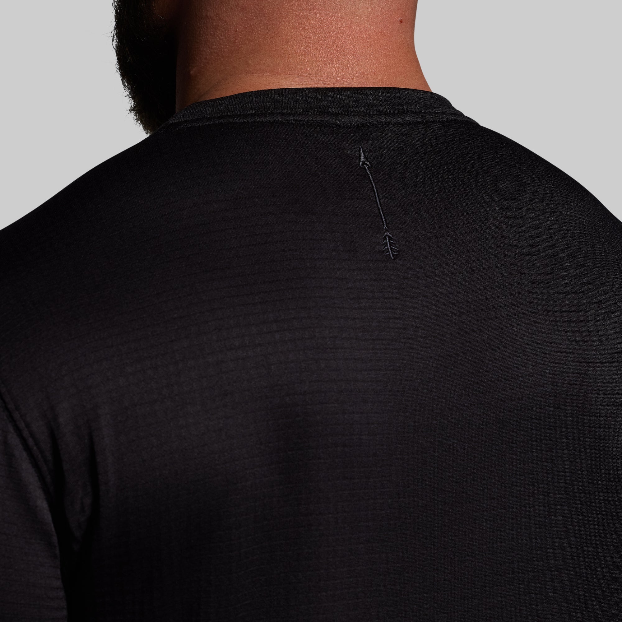 Quiver Grid Fleece Thermal Top (Black)