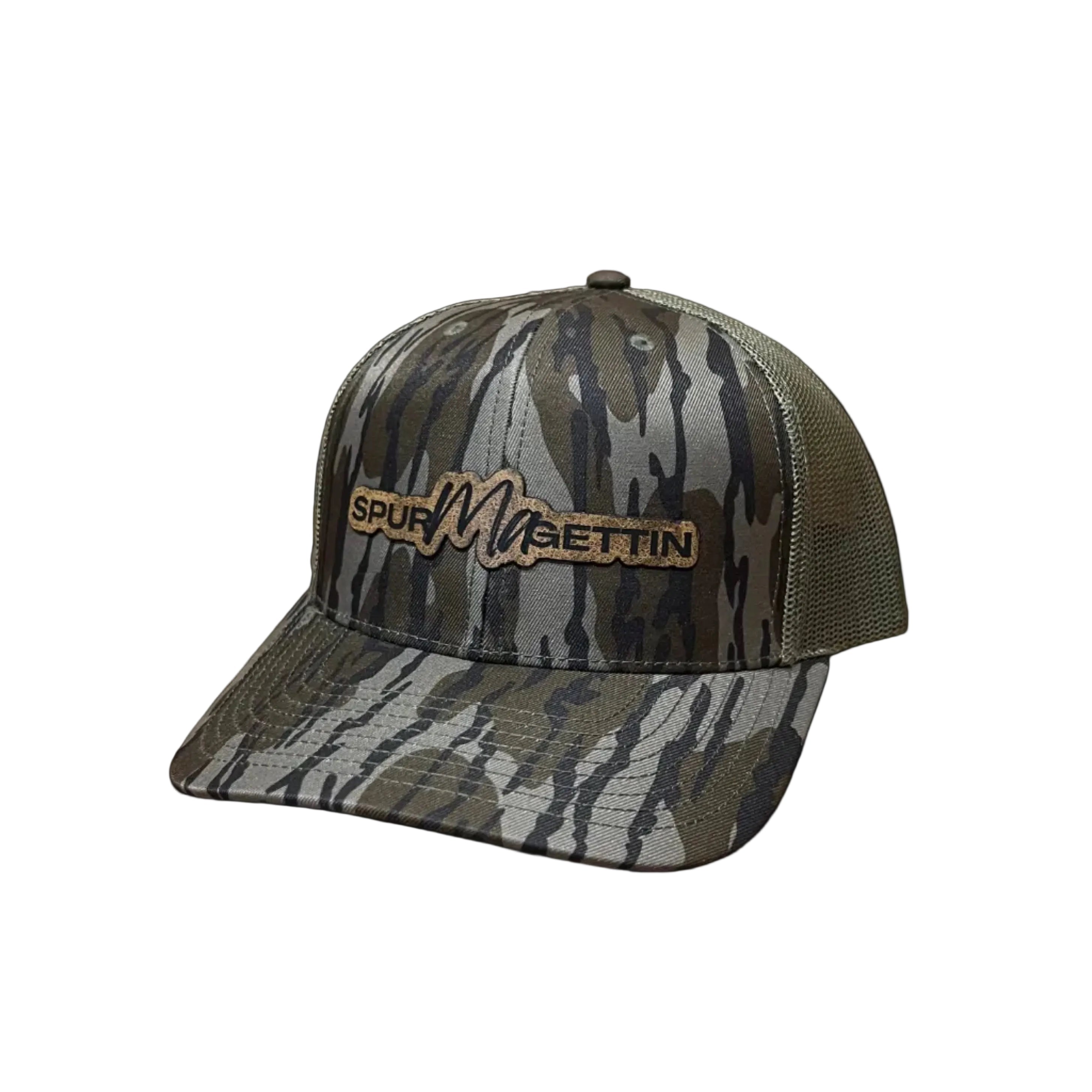 Richardson 112 Leather Patch Core Spur-Ma-Gettin Logo Snapback