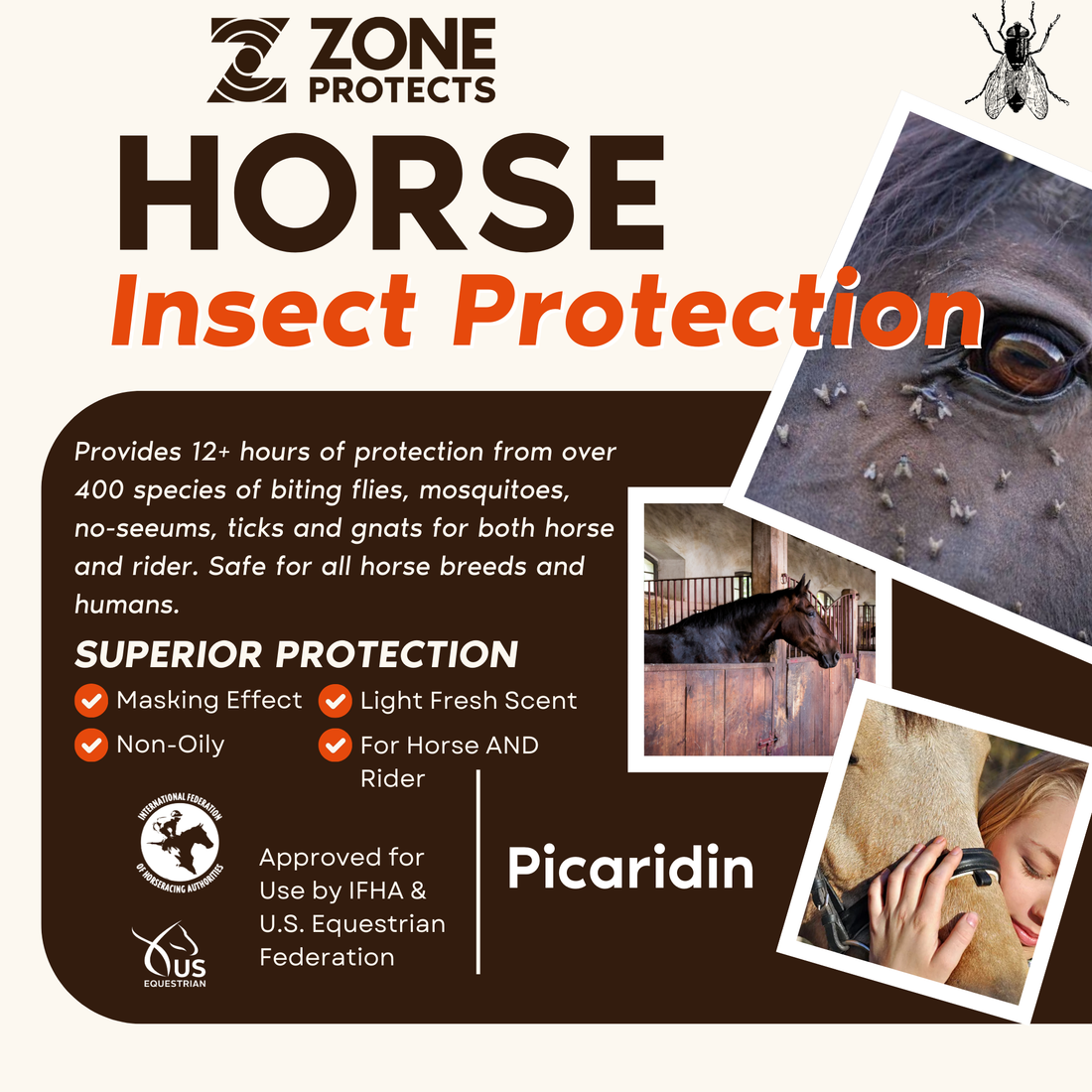 Horse &amp; Rider Fly &amp; Insect Repellent Continuous Spray