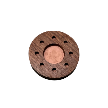 Double Sided Slate Top w/ Blasted Copper Bottom Wooden Pot Call