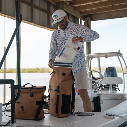 Waterproof Floating Backpack Dry Bag - Coyote Brown