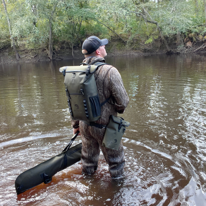 Waterproof Floating Backpack Dry Bag - Olive Night
