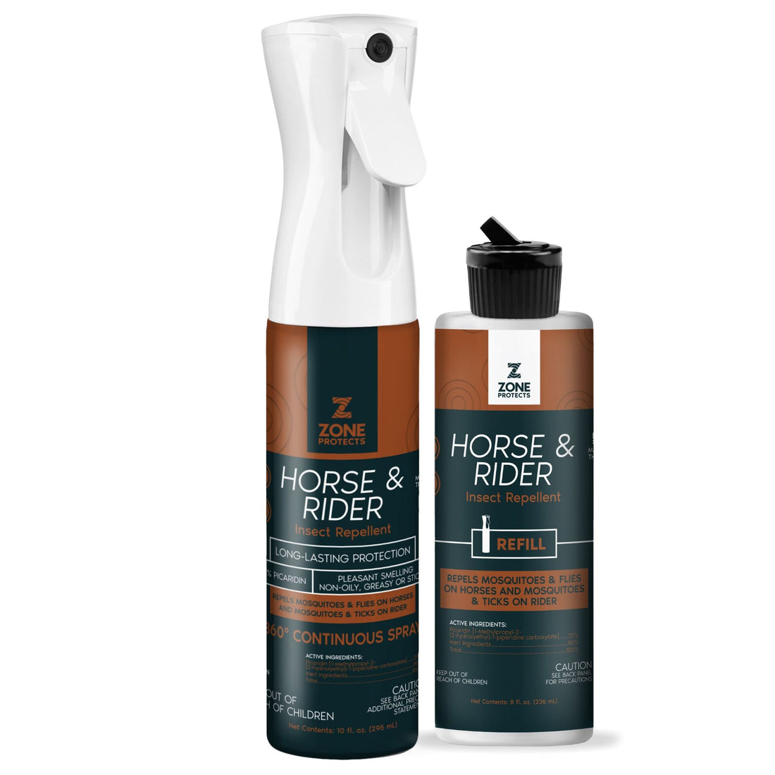 Horse &amp; Rider Fly/Insect Repellent Mistosol + Refill Combo