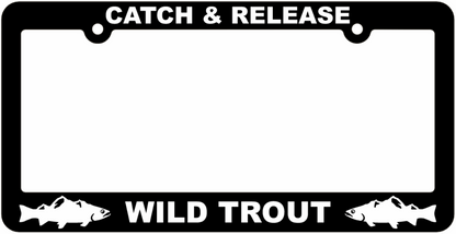 Fishing License Plate Frames