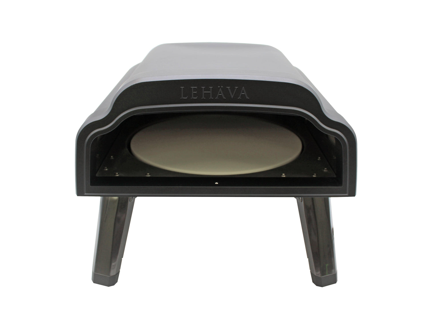 Flame King Outdoor Portable 14-inch Propane Pizza Oven Gas 360 Degree Rotating Stone