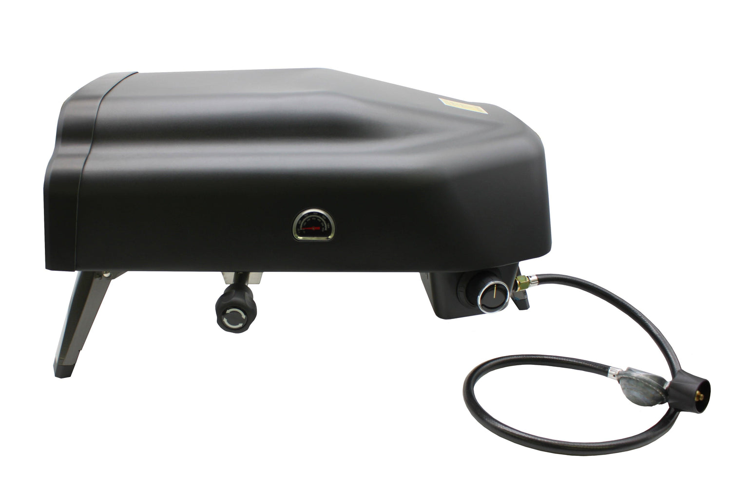 Flame King Outdoor Portable 14-inch Propane Pizza Oven Gas 360 Degree Rotating Stone