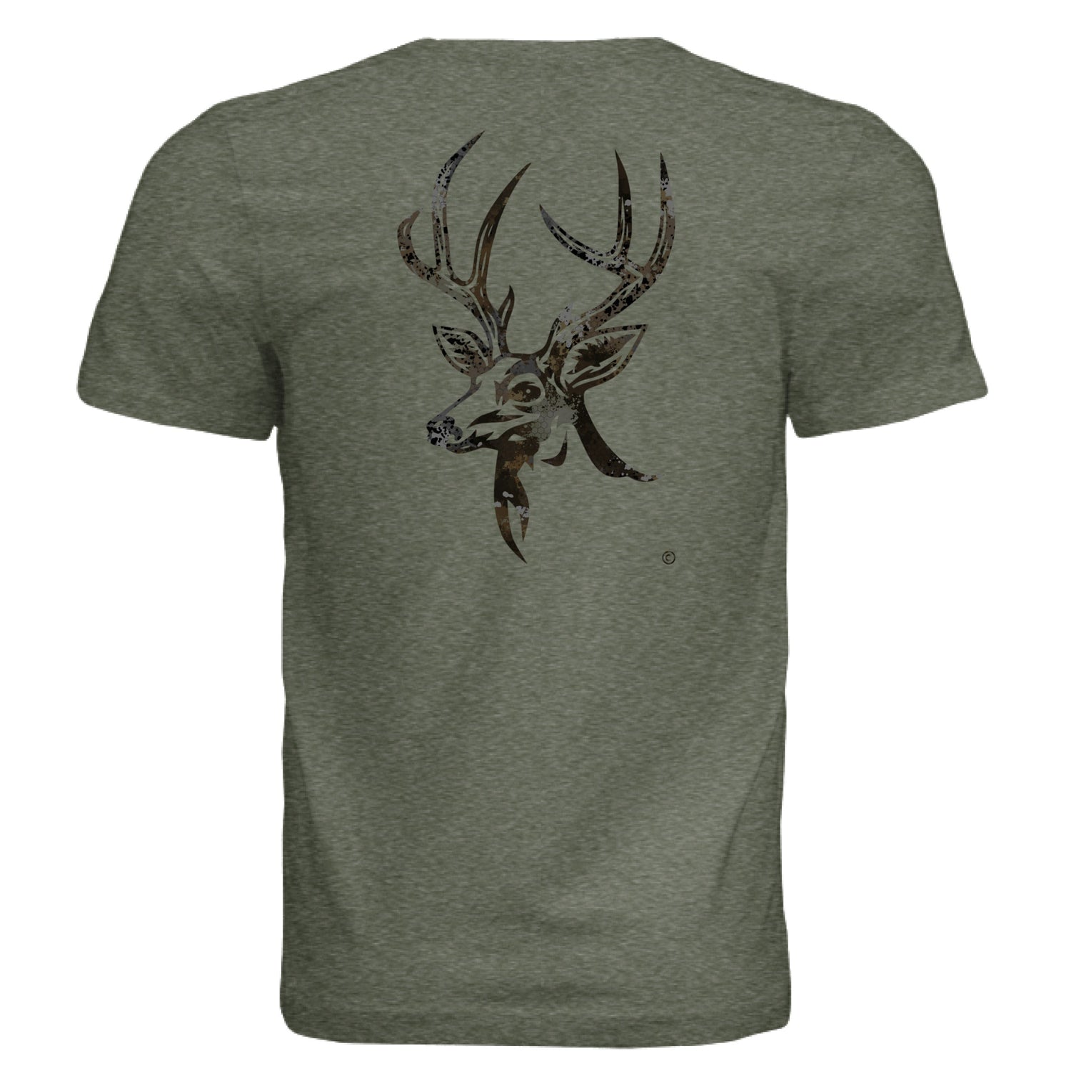 Harvest Splash Burst Camo Buck T-Shirt