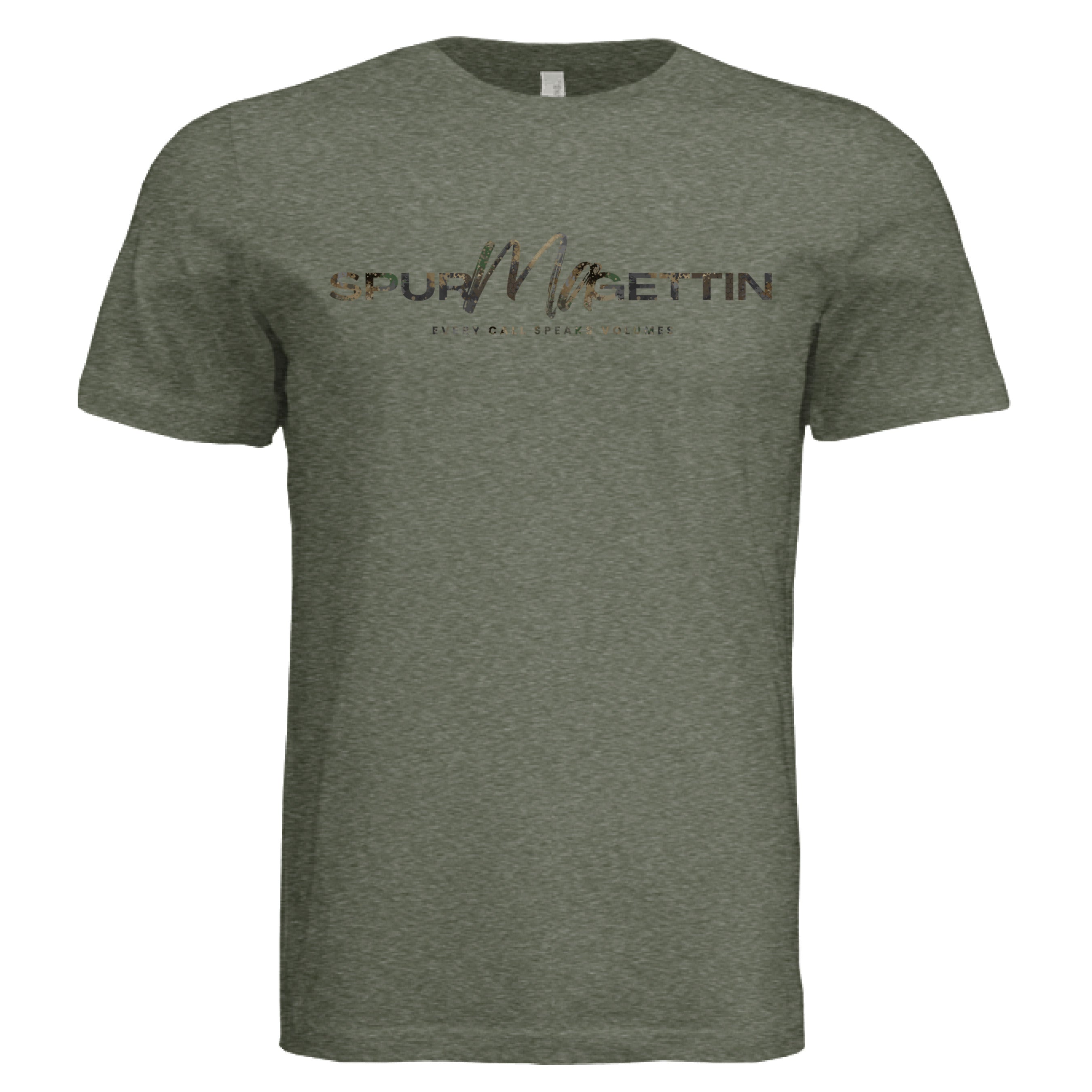 Forest Splash Burst Camo Turkey T-Shirt