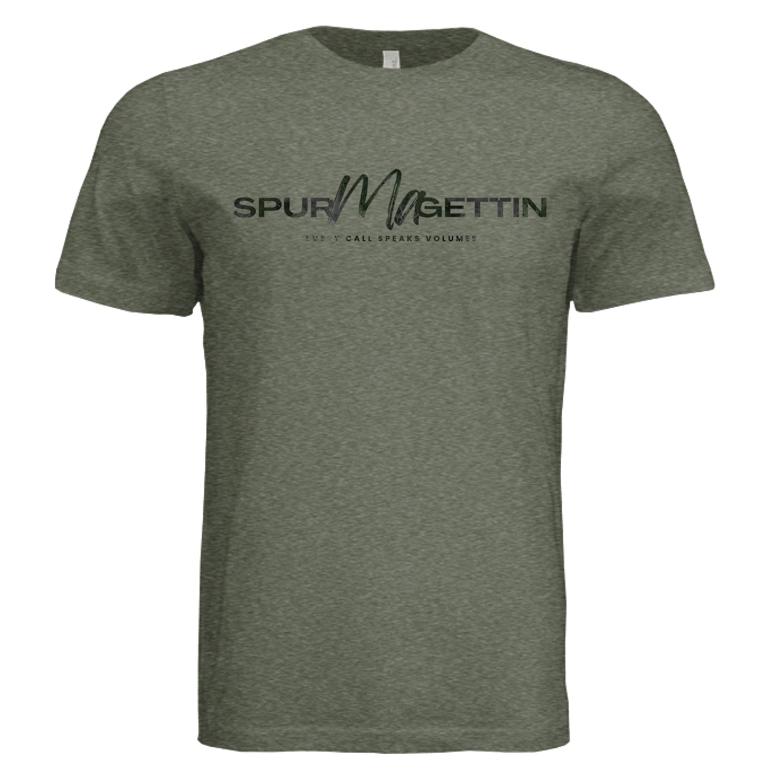 Verdant Splash Burst Camo Turkey T-Shirt