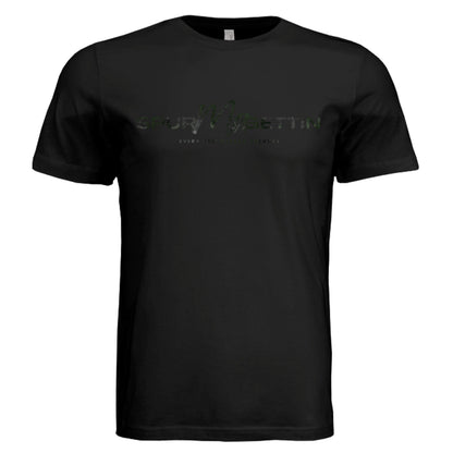 Verdant Splash Burst Camo Goose T-Shirt