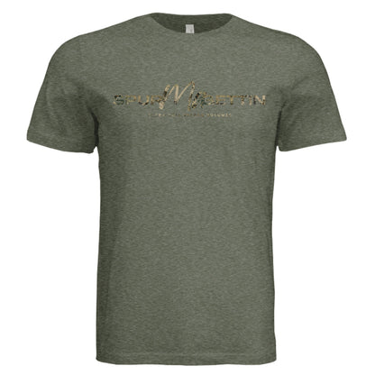 Upland Splash Burst Camo California Quail T-Shirt