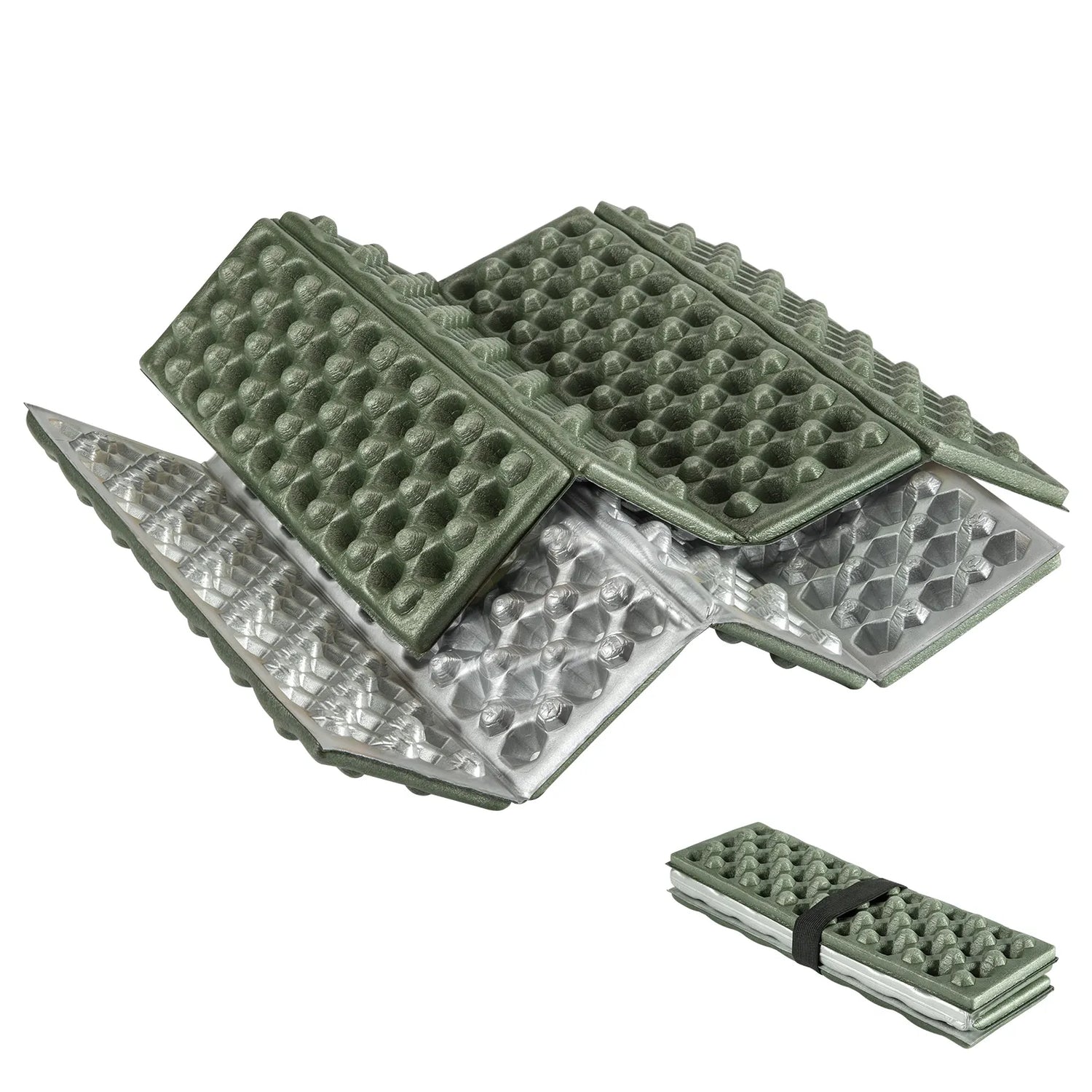 Folding Seat Pad Mat with Foam for Hiking &amp; Camping,  Lightweight &amp; Portable
